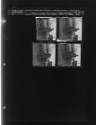 Many with Turkey (4 Negatives) (Disclaimer: Animal Body Pictured) (February 12, 1964) [Sleeve 39, Folder b, Box 32]